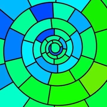 Abstract vector stained-glass mosaic background Stock Illustration
