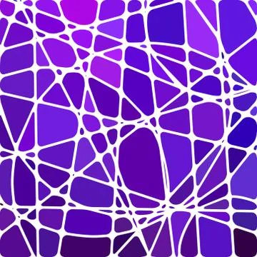 Abstract vector stained-glass mosaic background Stock Illustration