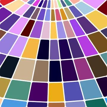 Abstract vector stained-glass mosaic background Stock Illustration