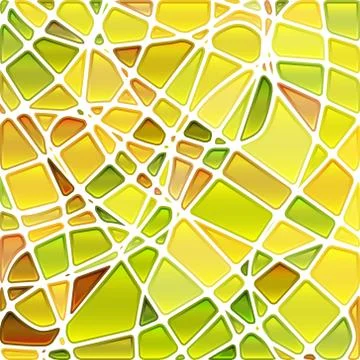 Abstract vector stained-glass mosaic background Stock Illustration