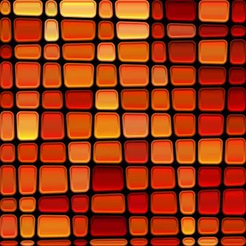 Abstract vector stained-glass mosaic background Stock Illustration