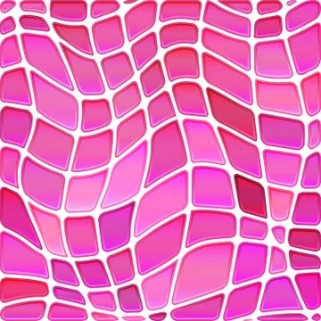 Abstract vector stained-glass mosaic background Stock Illustration