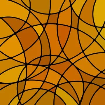 Abstract vector stained-glass mosaic background Stock Illustration