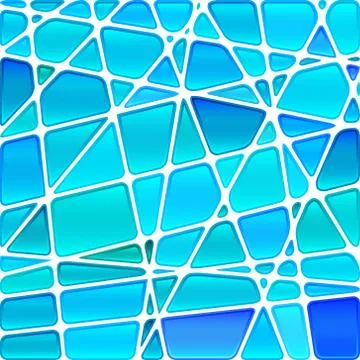 Abstract vector stained-glass mosaic background Stock Illustration