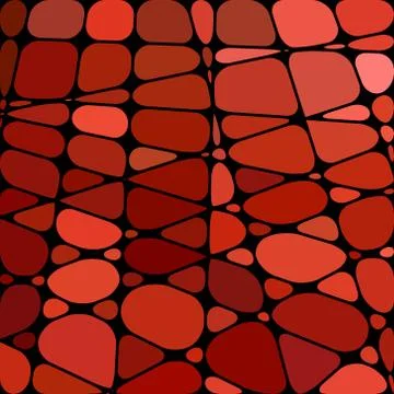 Abstract vector stained-glass mosaic background Stock Illustration