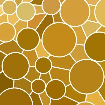 Abstract vector stained-glass mosaic background Stock Illustration