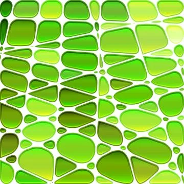 Abstract vector stained-glass mosaic background Stock Illustration