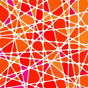 Abstract vector stained-glass mosaic background Stock Illustration
