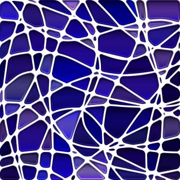 Abstract vector stained-glass mosaic background Stock Illustration