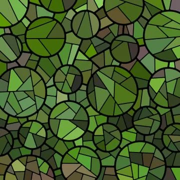 Abstract vector stained-glass mosaic background Stock Illustration