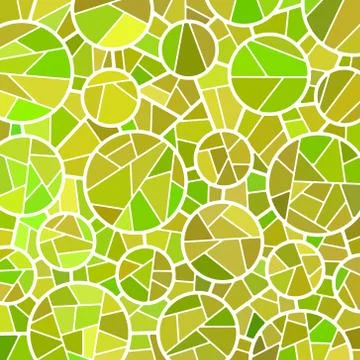 Abstract vector stained-glass mosaic background Stock Illustration
