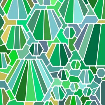 Abstract vector stained-glass mosaic background Stock Illustration