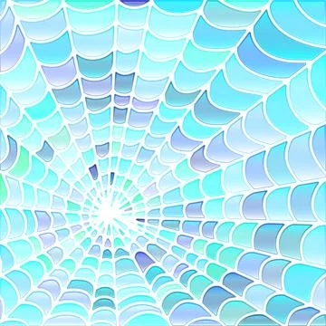 Abstract vector stained-glass mosaic background Stock Illustration