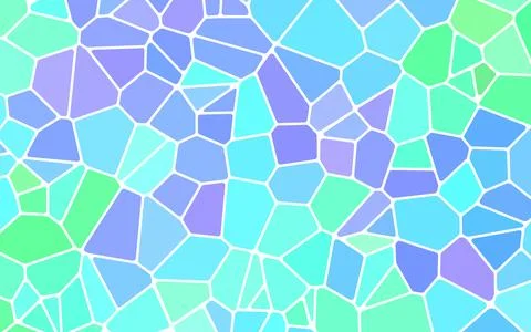 Abstract vector stained-glass mosaic background Stock Illustration