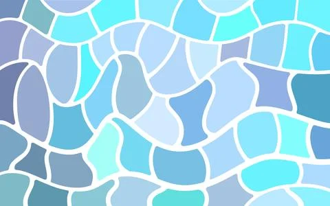 Abstract vector stained-glass mosaic background Stock Illustration