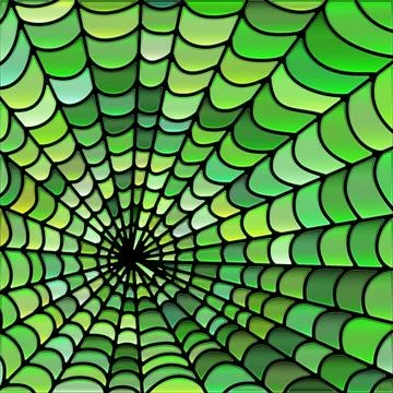 Abstract vector stained-glass mosaic background Stock Illustration