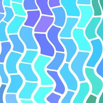 Abstract vector stained-glass mosaic background イラスト素材
