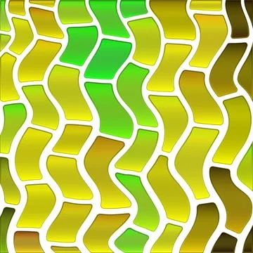 Abstract vector stained-glass mosaic background Stock Illustration