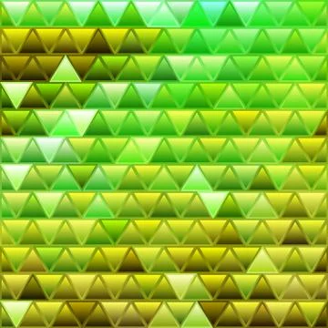 Abstract vector stained-glass triangle mosaic background Stock Illustration
