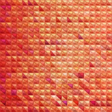 Abstract vector stained-glass triangle mosaic background Stock Illustration