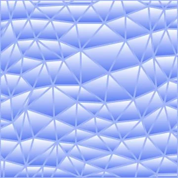 Abstract vector stained-glass triangle mosaic background Stock Illustration