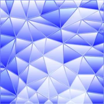 Abstract vector stained-glass triangle mosaic background Stock Illustration
