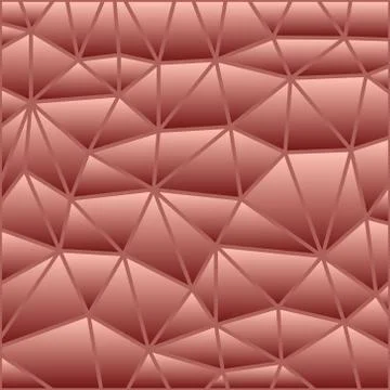 Abstract vector stained-glass triangle mosaic background Stock Illustration