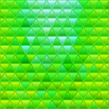 Abstract vector stained-glass triangle mosaic background Stock Illustration