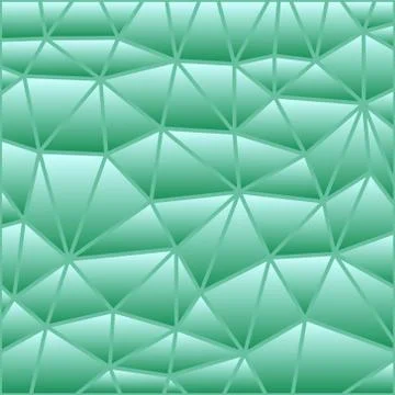 Abstract vector stained-glass triangle mosaic background Stock-Illustration