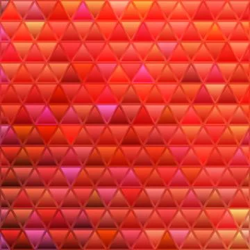 Abstract vector stained-glass triangle mosaic background Stock-Illustration