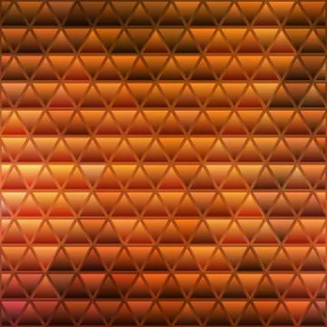 Abstract vector stained-glass triangle mosaic background Stock Illustration