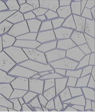 Abstract vector stone wall, grey texture, background 스톡 일러스트