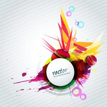 Abstract vector style background Stock Illustration