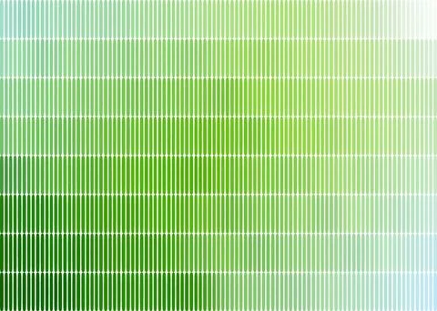 Abstract vector summer background bright green grass with stripes Stock Illustration