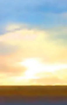 Abstract vector sunrise background. Stock Illustration