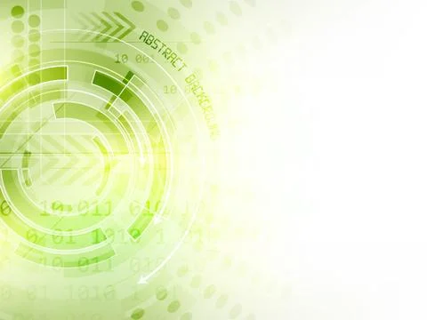 Abstract vector technology background Stock Illustration