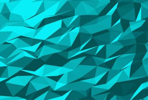 Abstract vector template design with colorful geometric triangular background Stock Illustration