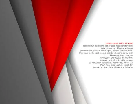 Abstract vector template Stock Illustration