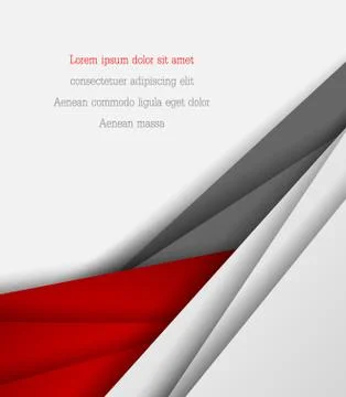 Abstract vector template Stock Illustration