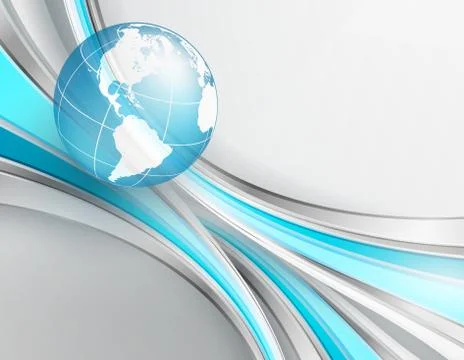 Abstract vector template Stock Illustration