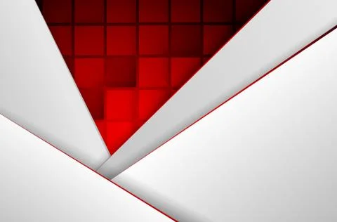 Abstract vector template Stock Illustration