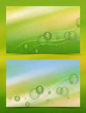 Abstract vector template Stock Illustration