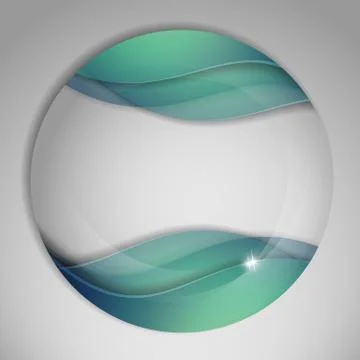 Abstract vector template Stock Illustration