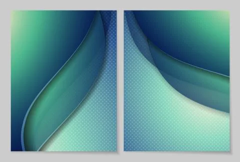 Abstract vector template Stock Illustration