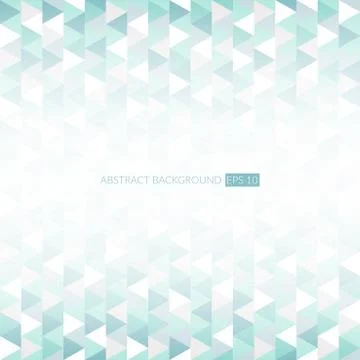 Abstract vector triangle background. Blue and white polygonal pattern Illustration