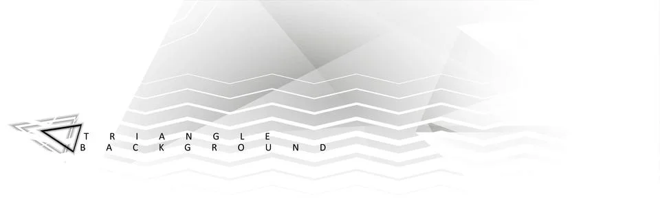 Abstract vector triangle background with colorful gradient. Illustrazione stock