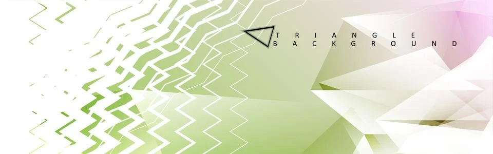 Abstract vector triangle background with colorful gradient. Ilustración de archivo