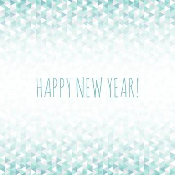 Abstract vector triangle background. New Year blue and white polygonal pattern イラスト素材
