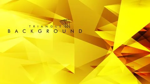 Abstract vector triangle background for use in design in eps 10 Stock Illustration