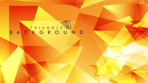 Abstract vector triangle background for use in design in eps 10 Stock Illustration